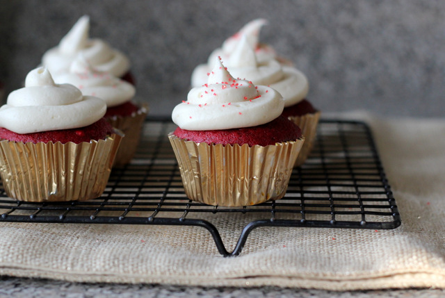 red velvet cupcake