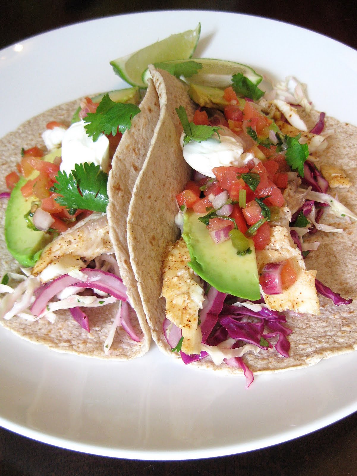 Baja Fish Tacos | A Hint of Honey