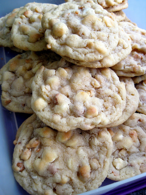 White Chocolate Macadamia Nut Cookies