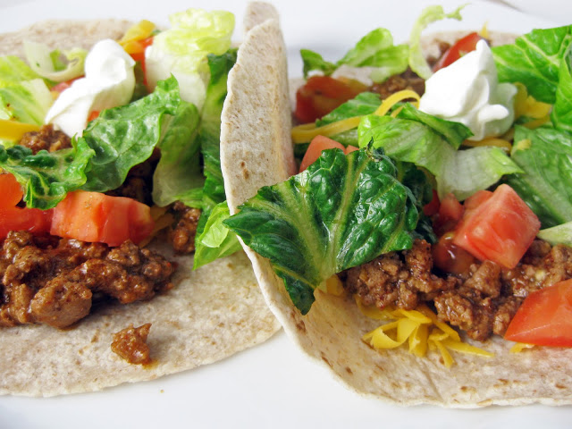 Ground Beef Tacos with Homemade Taco Seasoning