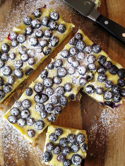 Blueberry Lemon Cheesecake Bars