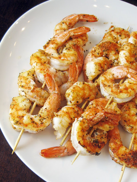 Spice-Rubbed Grilled Shrimp