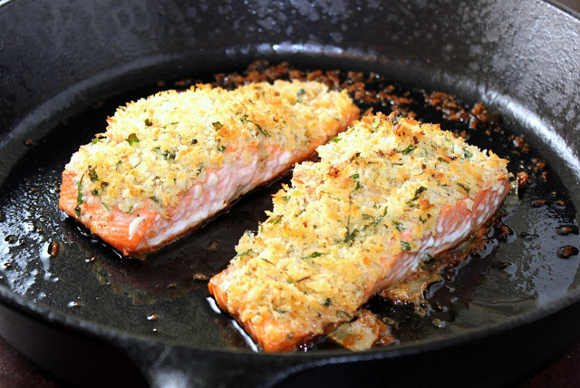 Panko Crusted Salmon