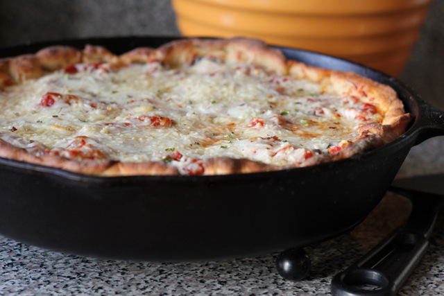 Cast Iron Deep Dish Pizza Pan Recipe