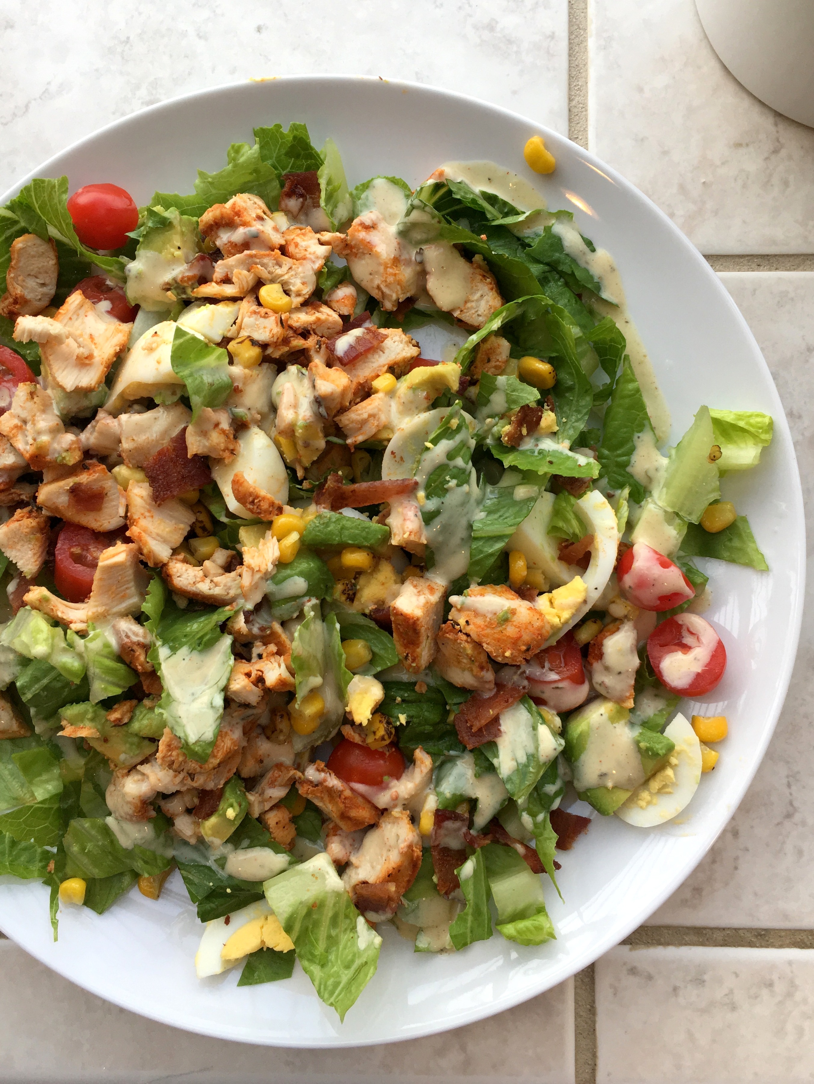 grilled chicken cobb salad