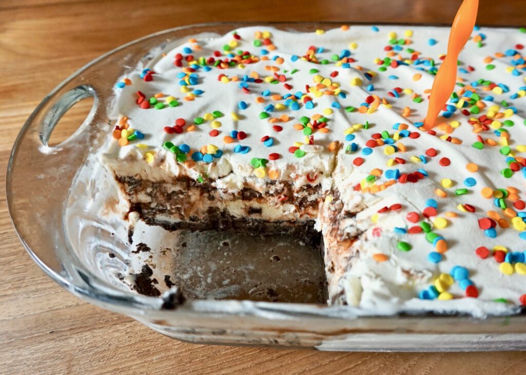 Easy 5 Layer Ice Cream Cake - Sally's Baking Addiction