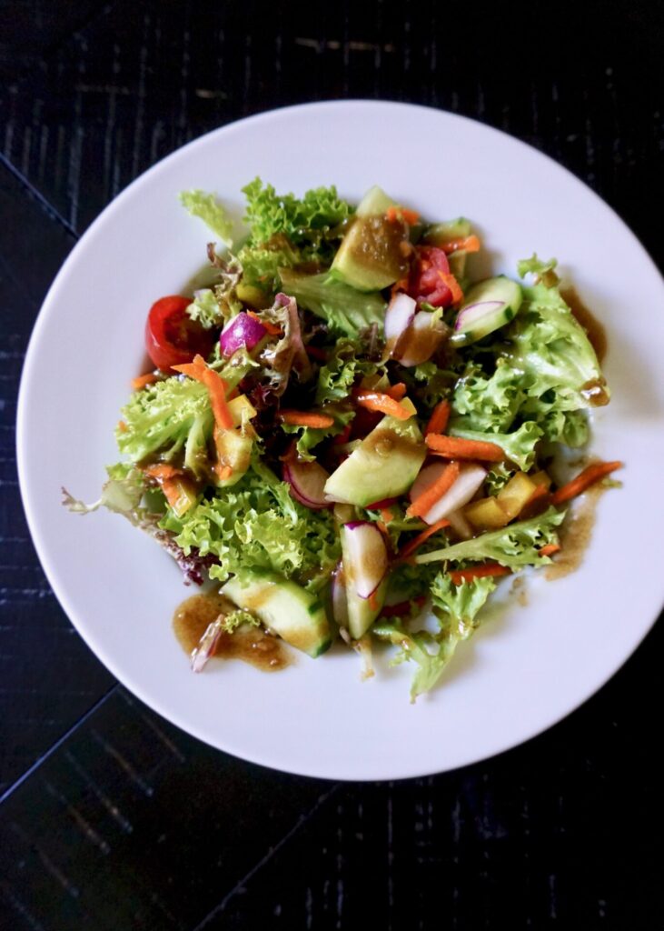 Mixed Greens Salad with Balsamic Vinaigrette - Ahead of Thyme