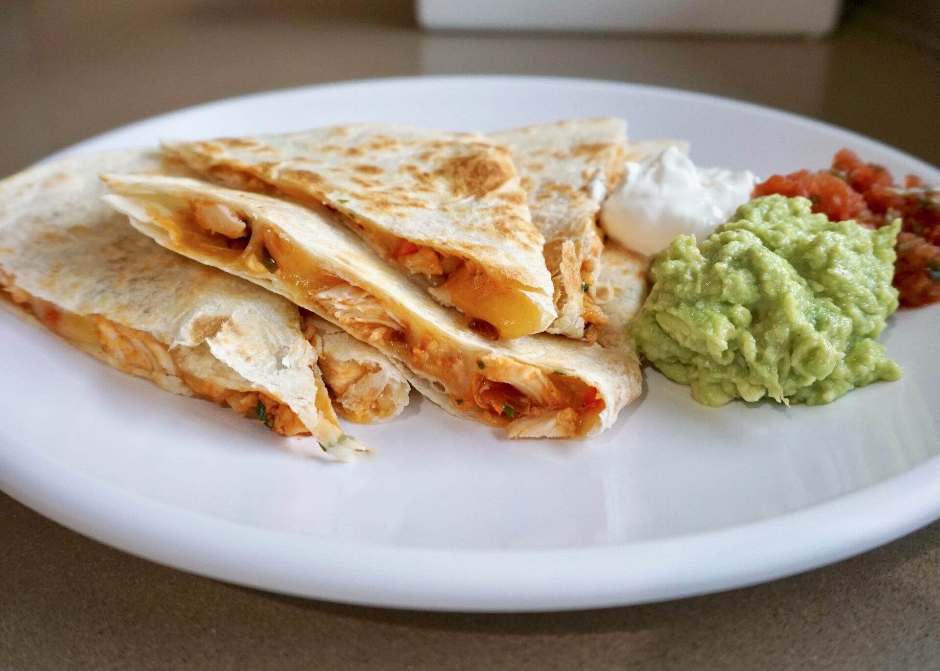 Chipotle Chicken Quesadillas A Hint of Honey