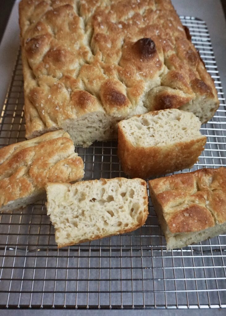 No-Knead Focaccia Bread - Mummy is Cooking