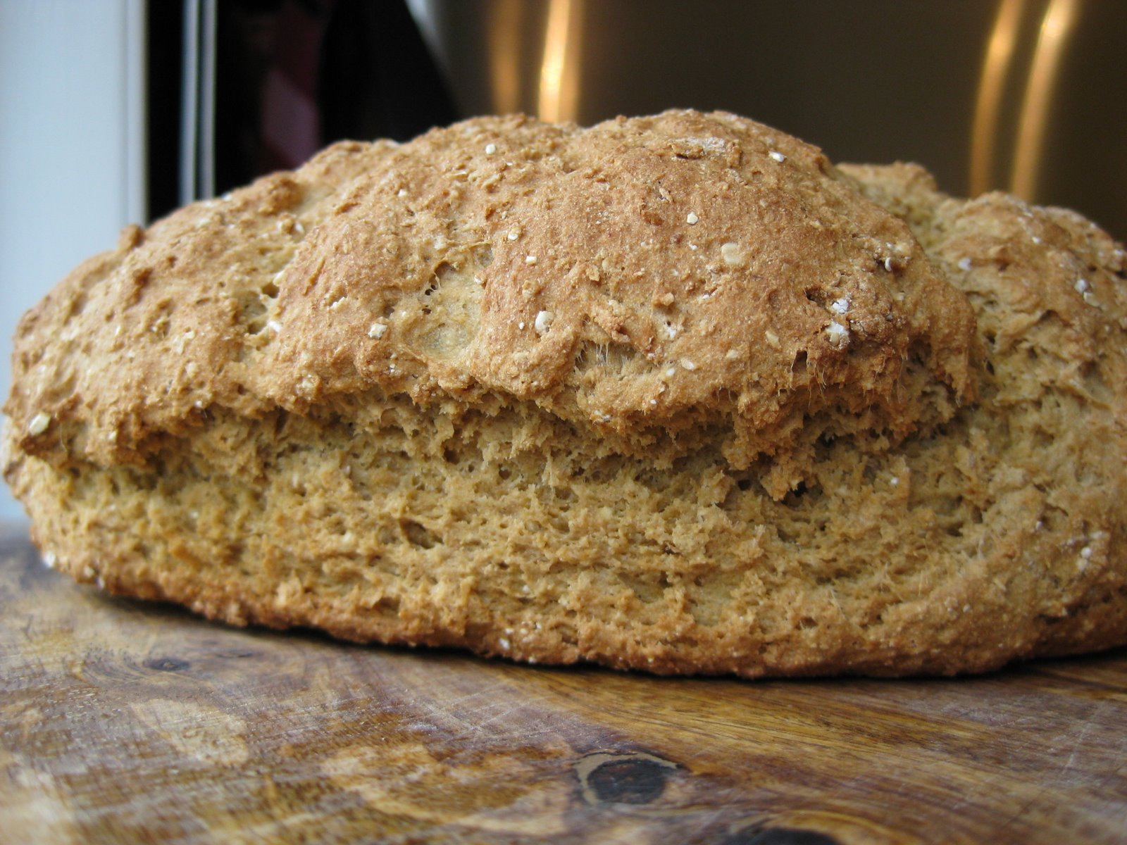 Whole Wheat Oatmeal Irish Soda Bread | A Hint of Honey